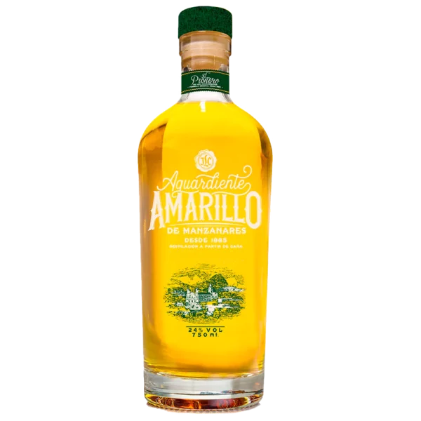 Aguardiente amarillo botella