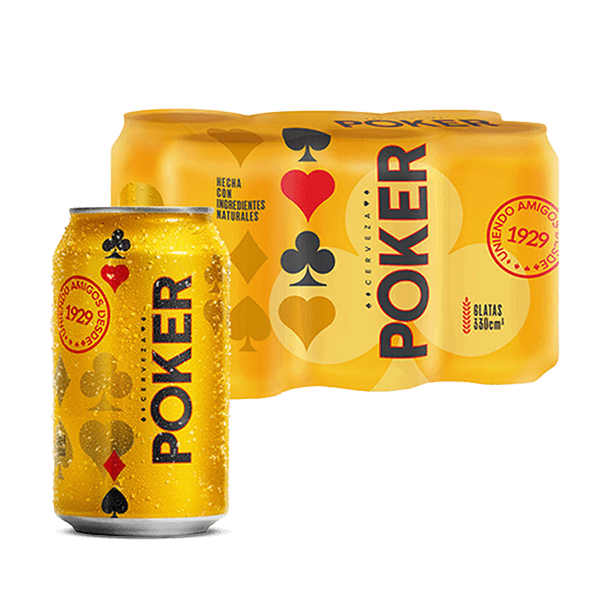 Poker 269ml x6